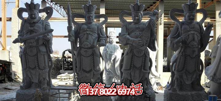 古樸雅致的大理石雕塑，見(jiàn)證古老神佛四大天王的傳承