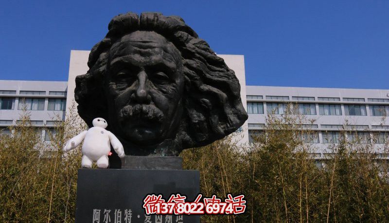 傳承名人風(fēng)采，愛(ài)因斯坦頭像銅雕